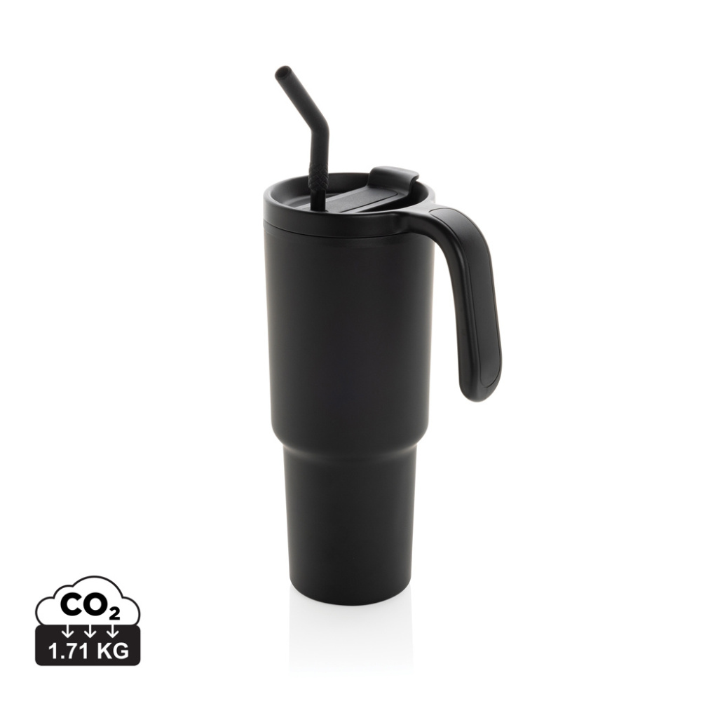 Logo trade promotional items image of: Graphic 360 RCS certified recycled steel tumbler 900ml