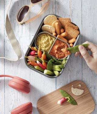 Logo trade promotional items image of: Black+Blum Stainless Steel Sandwich Box Large