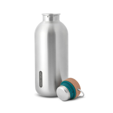 Logotrade promotional product image of: Black+Blum Steel Water Bottle 600ml