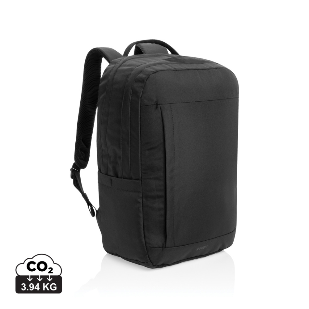 Logotrade promotional gifts photo of: SP Aware™ RPET Edin 100% recycled 15.6 inch laptop backpack