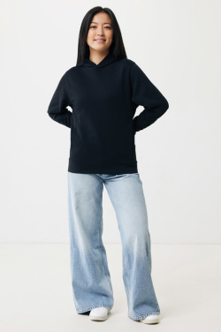 Logo trade promotional merchandise picture of: Iqoniq Yengo recycled cotton hoodie with sidepockets