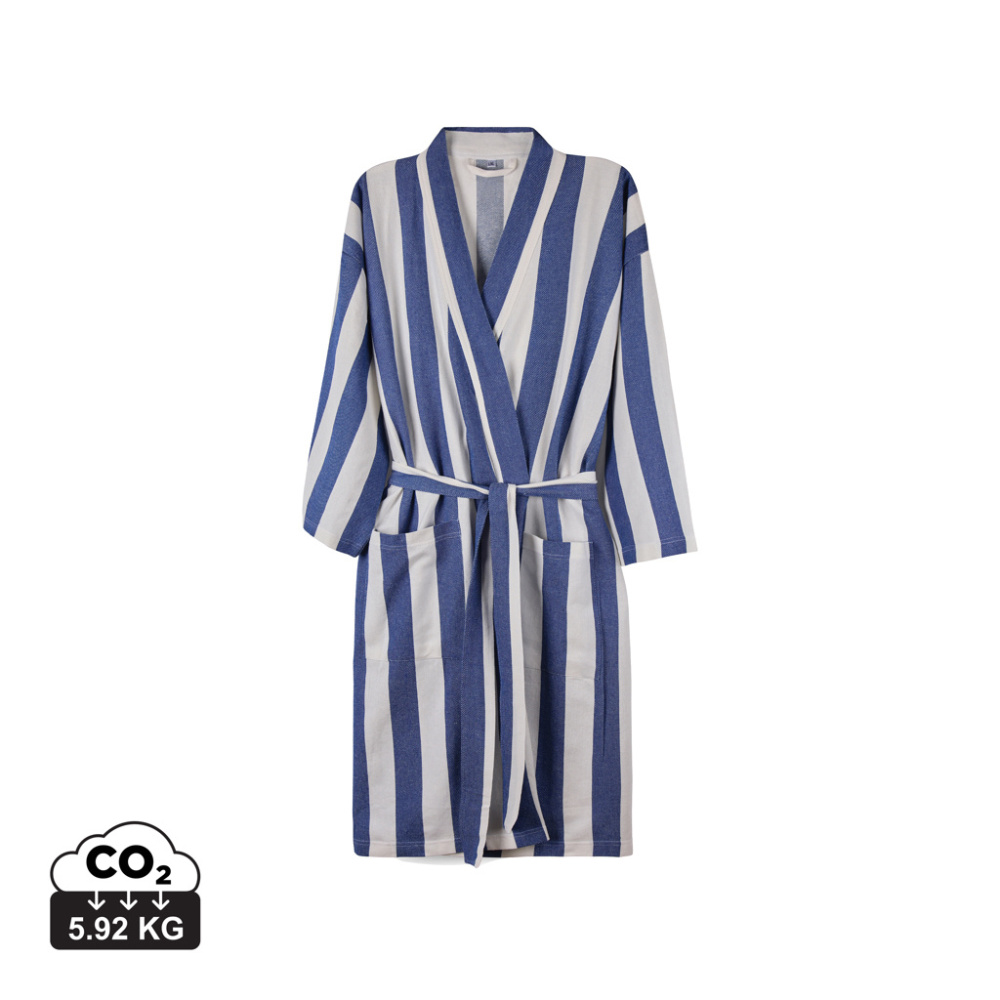 Logo trade promotional merchandise picture of: VINGA Ornos GRS hammam robe L/XL
