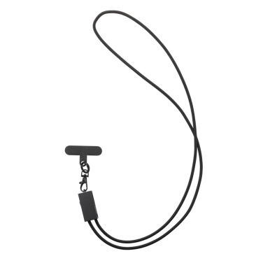 Logotrade promotional product picture of: Terra RCS recycled PET phone cord with dual charge cable