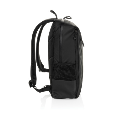 Logo trade promotional merchandise image of: Lima Aware™ RPET water resistant 15.6 laptop backpack