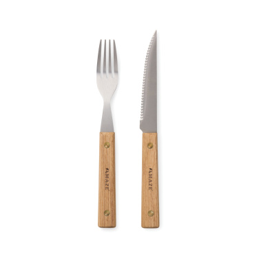 Logotrade promotional gift image of: VINGA Paso 8 pcs bbq cutlery set