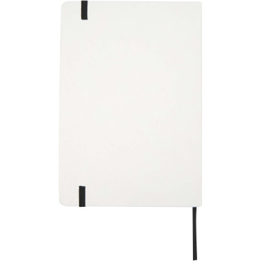 Logo trade promotional items picture of: Holm A5 stone paper hard cover notebook with lined pages