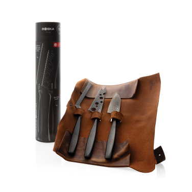 Logotrade advertising product image of: BOSKA Cheese Knife Set Monaco+ Black
