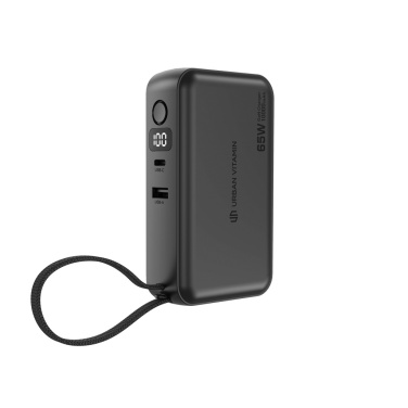 Logo trade business gifts image of: Urban Vitamin Eureka hybrid GANcharger 10000mah powerbank65W