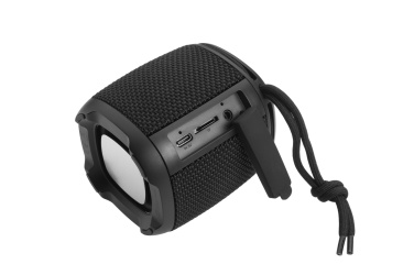 Logotrade promotional gift image of: Bluetooth speaker HERMON Schwarzwolf