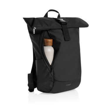 Logotrade advertising product image of: Swiss Peak Aware™ RPET Leonard 15.6 inch laptop backpack