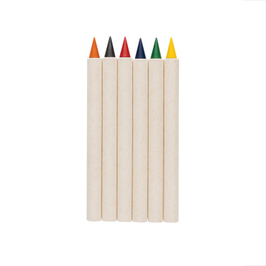 Logotrade promotional products photo of: Micki GRS infinity 6pc colouring pencil set