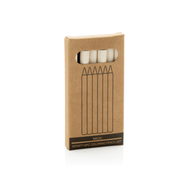 Logotrade advertising products photo of: Micki GRS infinity 6pc colouring pencil set