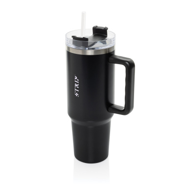 Logotrade advertising product image of: Stadley RCS recycled steel tumbler 1200ML