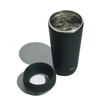 Logotrade business gift image of: Topl Recycled Steel To Go Tumbler Patented 360 Lid 354ml