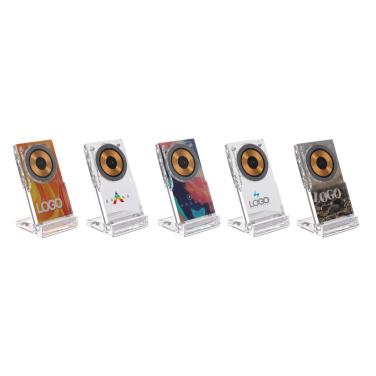 Logo trade promotional merchandise picture of: Magcharge 15W magnetic wireless charging stand