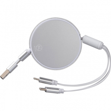 Logotrade promotional gifts photo of: Charging cable made from recycled aluminum Ostend