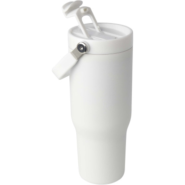 Logotrade promotional gift picture of: Bronx 900 ml RCS recycled stainless steel copper vacuum insulated tumbler with dual function lid