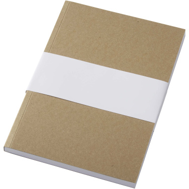 Logotrade business gifts photo of: Novella Austen A5 recycled soft cover kraft notebook - 100 sheets