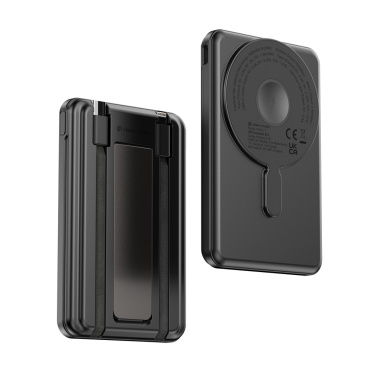 Logotrade promotional gift image of: Urban Vitamin Redwood 5in1 5000mah 20W PD magnetic powerbank