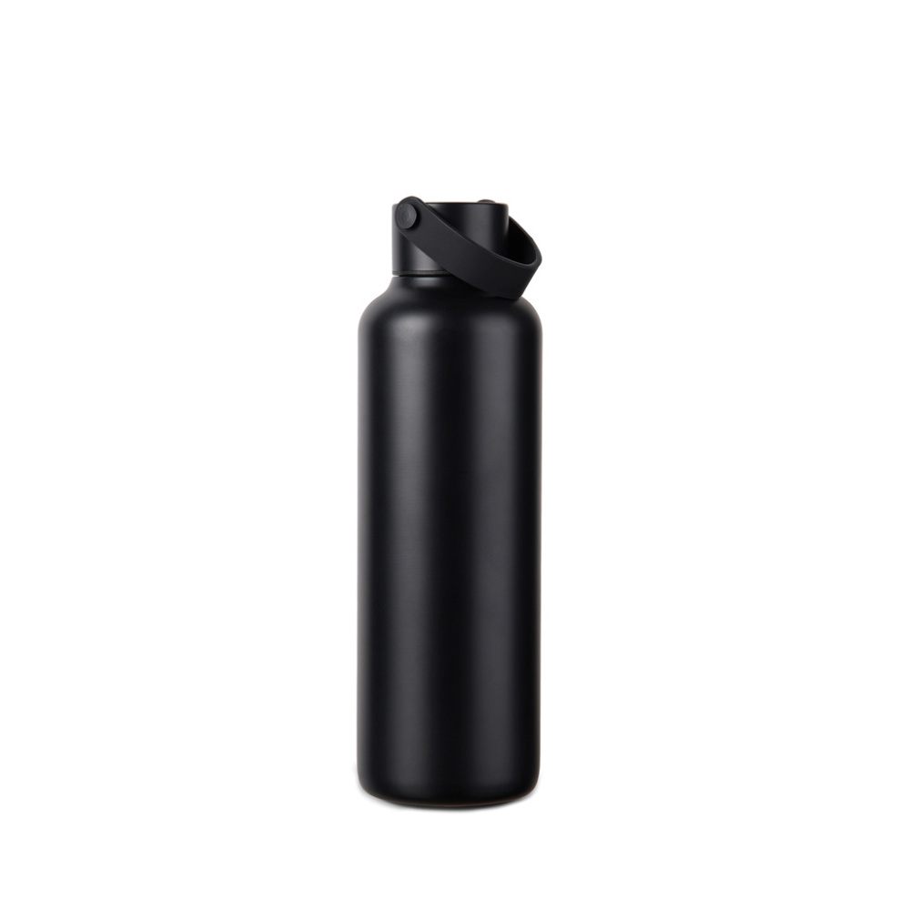 Logo trade corporate gift photo of: Baltimore RCS recycled SS bottle 600 ML