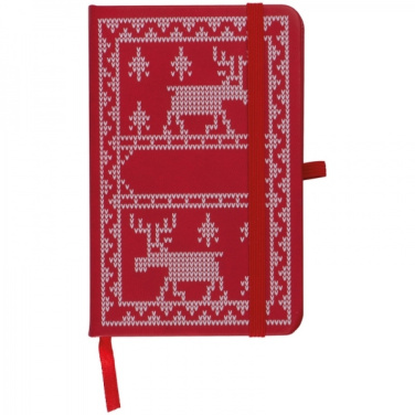 Logo trade corporate gifts picture of: A6 Notebook with Christmas design
