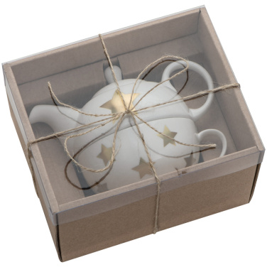 Logo trade business gift photo of: Porcelain tea set