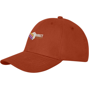 Logo trade advertising products image of: Davis 6 panel cap