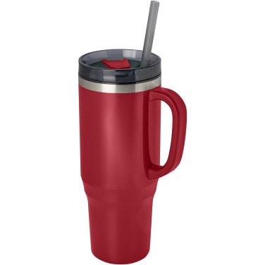 Logotrade promotional giveaway picture of: Melbourne 1200 ml RCS certified insulated tumbler with straw