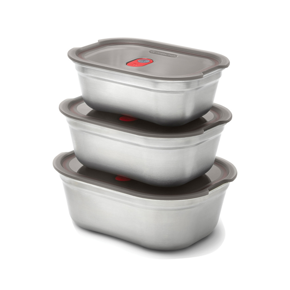 Logo trade promotional items picture of: Black+Blum Mealprep Box 3pcs Set Small, Medium, Large