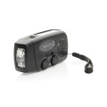 RescueWave RCS recycled plastic emergency radio, black