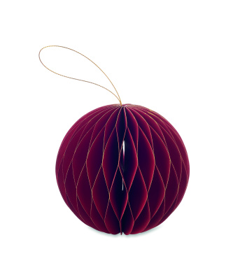 Logo trade promotional giveaways image of: Foldable  XMAS bauble hanger