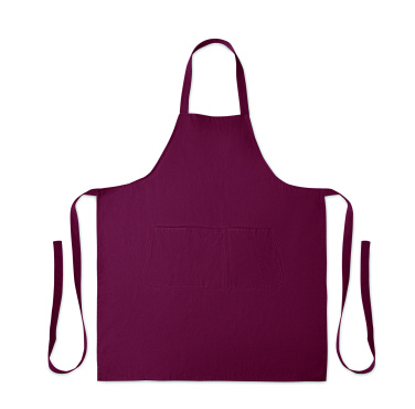 Logo trade promotional giveaways image of: Organic cotton apron 240 gr/m²