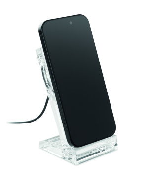 Logotrade promotional merchandise image of: Acrylic wireless charger 15W