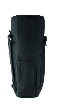 Logo trade promotional gift photo of: Rolltop laptop rucksack 600D