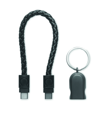 Logotrade promotional gifts photo of: Key ring loop cable type-C