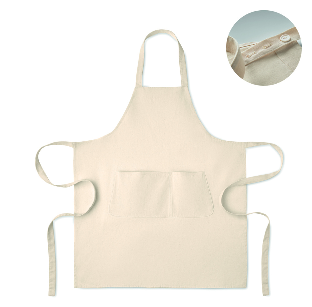 Logotrade corporate gift image of: Organic cotton apron 240 gr/m²