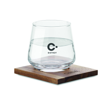 Logo trade advertising products image of: Whisky short drink glass set