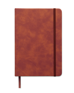 Logo trade promotional products image of: A5 smokey PU notebook