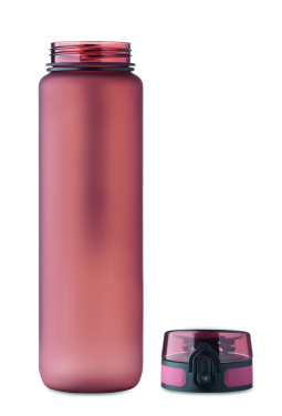 Logo trade promotional merchandise image of: Sports water bottle RPET 1L