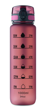 Logotrade promotional product picture of: Sports water bottle RPET 1L