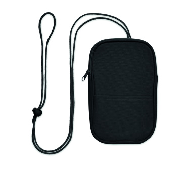 Logo trade promotional products image of: RPET cross body travel pouch