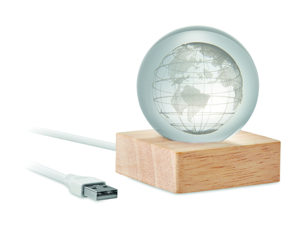 Logotrade corporate gift picture of: LED globe glass ball