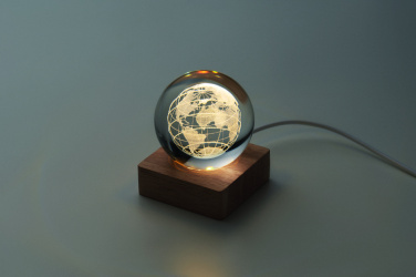 Logo trade advertising products picture of: LED globe glass ball