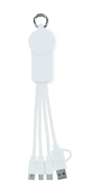 Logotrade promotional item image of: 2 in 1 charging cable type-C