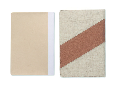 Logo trade promotional items picture of: A5 notebook with 15W charger