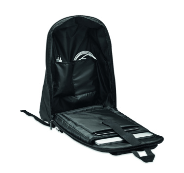 Logo trade promotional gift photo of: 600D RPET backpack trolley