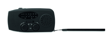Logotrade corporate gifts photo of: Portable radio SOS with LED torch