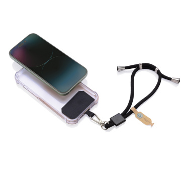 Logotrade promotional item image of: CarryLoop RCS recycled PET adjustable phone holder wristlet