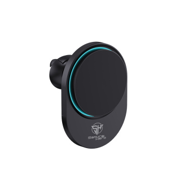 Logotrade promotional gift picture of: PowerCruze RCS rplastic 15W magnetic charging car holder