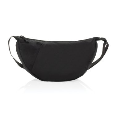Logo trade corporate gifts picture of: Crescent XL AWARE™ RPET half moon sling bag